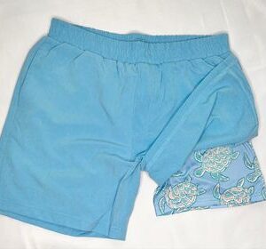 Mens Turtle Lined Shorts
